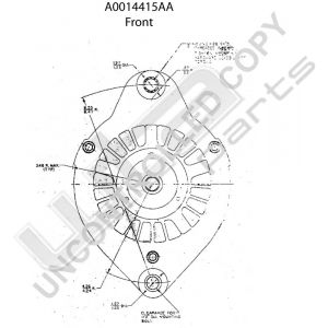 Prestolite Alternator 48V 100A