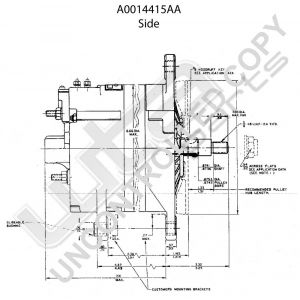 Prestolite Alternator 48V 100A