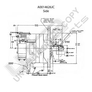 Prestolite Alternator 24V 100A