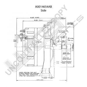 Prestolite Alternator 12V 105A