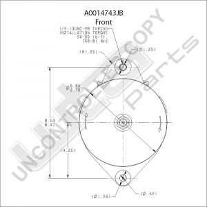 Prestolite Alternator 4000 serie