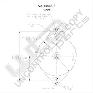 Prestolite Alternator 12V 270A