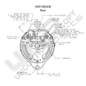 Prestolite Alternator 24V 105A