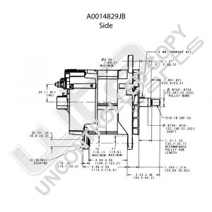 Prestolite Alternator 12V 145A