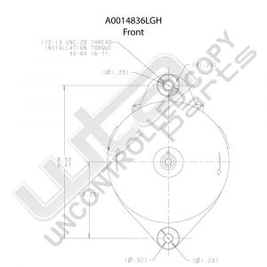 Prestolite Alternator 12V 185A