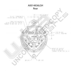 Prestolite Alternator 12V 185A