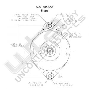 Prestolite Alternator 12V 270A