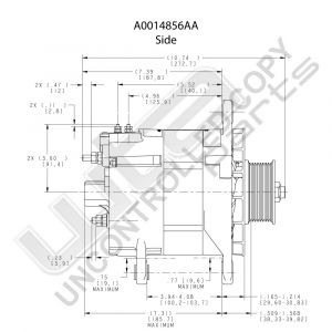 Prestolite Alternator 12V 270A