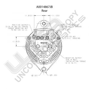 Prestolite Alternator 12V 270A