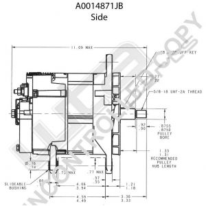 Prestolite Alternator 12V 270A