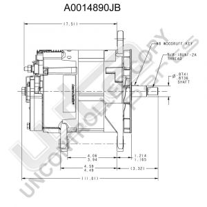 Prestolite Alternator 12V 320A