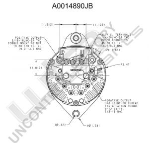 Prestolite Alternator 12V 320A