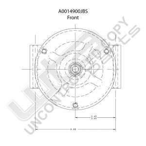 Prestolite Alternator 12V 200A