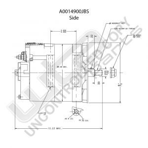 Prestolite Alternator 12V 200A