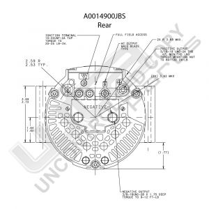 Prestolite Alternator 12V 200A