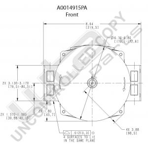 Prestolite Alternator 12V 320A