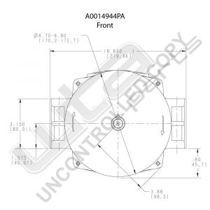 Prestolite Alternator 12V 270A