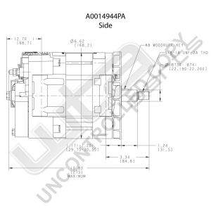 Prestolite Alternator 12V 270A