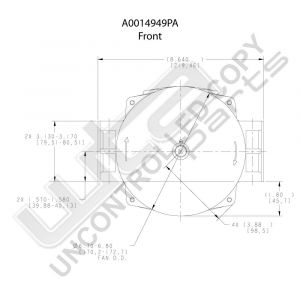 Prestolite Alternator 12V 270A