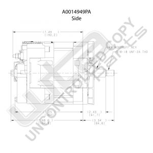 Prestolite Alternator 12V 270A