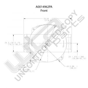 Prestolite Alternator 12V 320A