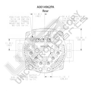 Prestolite Alternator 12V 320A