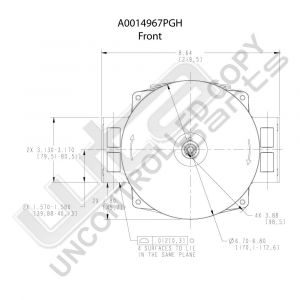 Prestolite Alternator 12V 270A