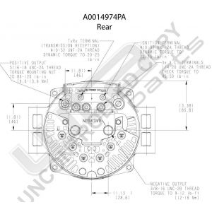 Prestolite Alternator 24V 200A