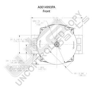 Prestolite Alternator 12V 270A