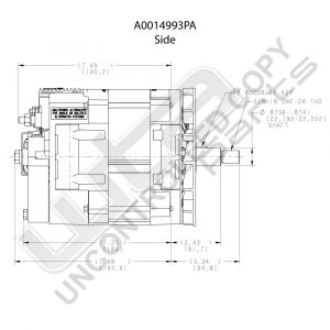 Prestolite Alternator 12V 270A