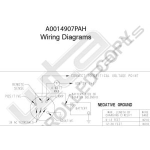 Prestolite Alternator 14V 270A-ISO.GRD-P.MNT