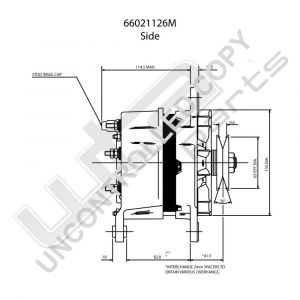 Prestolite Alternator 12V 60A Dennis