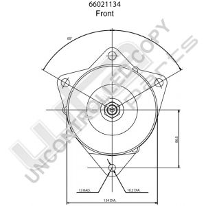 Prestolite Alternator 24V 55A Multifit