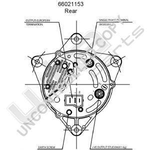 Prestolite Alternator 12V 65A Multifit