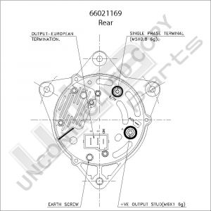 Prestolite Alternator 12V 70A Multifit