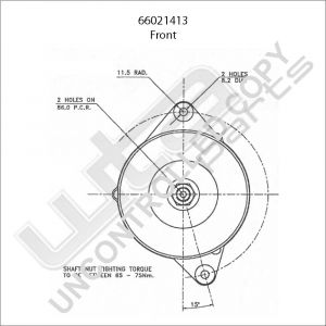 Prestolite Alternator 12V 70A