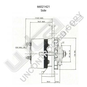 Prestolite Alternator 12V 65A