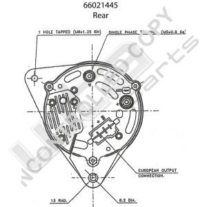 Prestolite Alternator 12V 70A