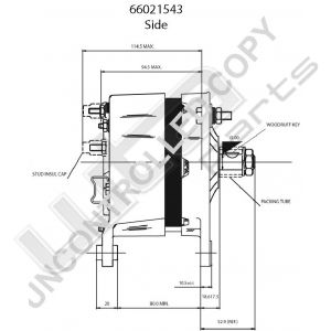 Prestolite Alternator 12V 60A