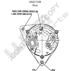 Prestolite Alternator 12V 65A Ford Granada Austin