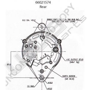 Prestolite Alternator 12V 70A Citroen Renaultold