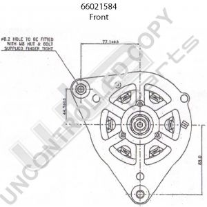 Prestolite Alternator 12V 43A New Holland, Avelin