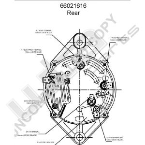 Prestolite Alternator 24V 60A Cummins