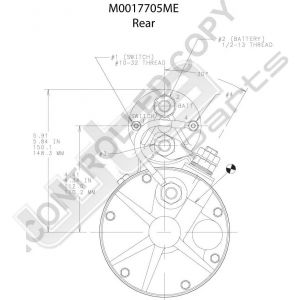 Prestolite Alternator 12V 130A