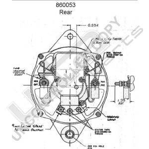 Prestolite Alternator 24V 75A 8LHA