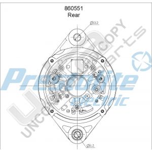 Prestolite Alternator 24V 80A