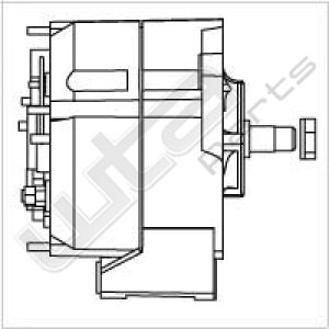 Prestolite Alternator 24V 80A DAF