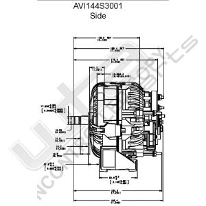 Prestolite Alternator 24V 80A MB