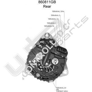 Prestolite Alternator 24V 110A