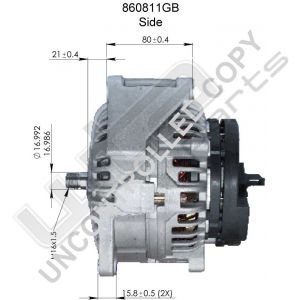 Prestolite Alternator 24V 110A